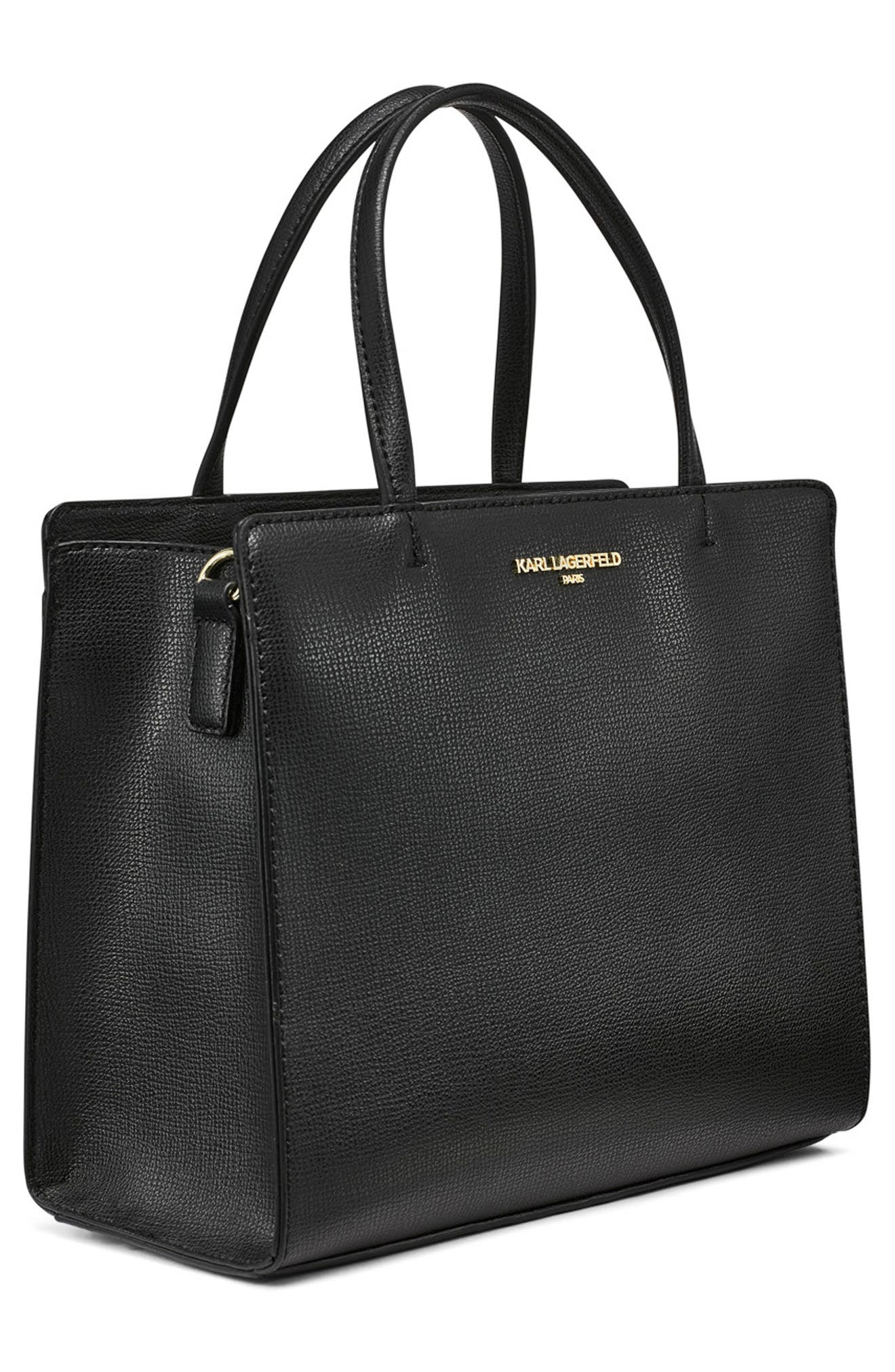 Maybelle Satchel, Alternate, color, BLACK/ GOLD