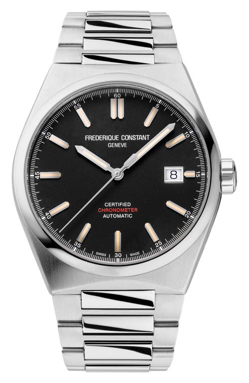 Frederique Constant Highlife Automatic Cosc Watch & Interchangeable Strap, 39mm In Silverone
