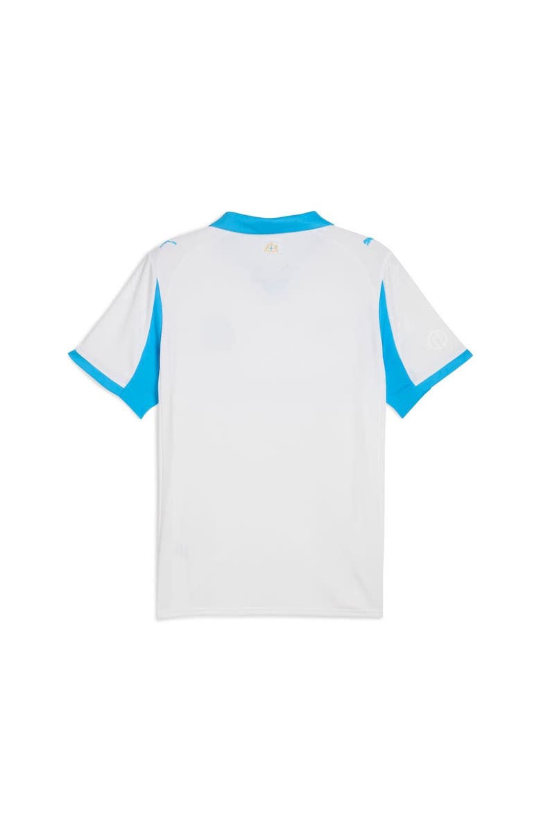 PUMA Men's Puma  White Olympique Marseille 2025/26 Replica Home Jersey, Alternate, color, White