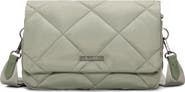 MZ Wallace Madison Flap Nylon Crossbody Bag