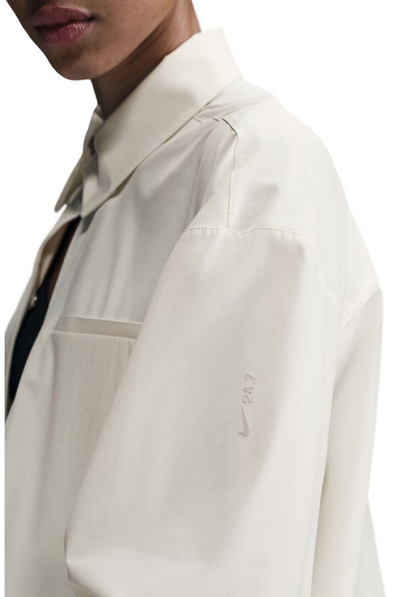 24.7 Dri-Fit Button-Up Shirt, Alternate, color, 133 SAIL/SAIL