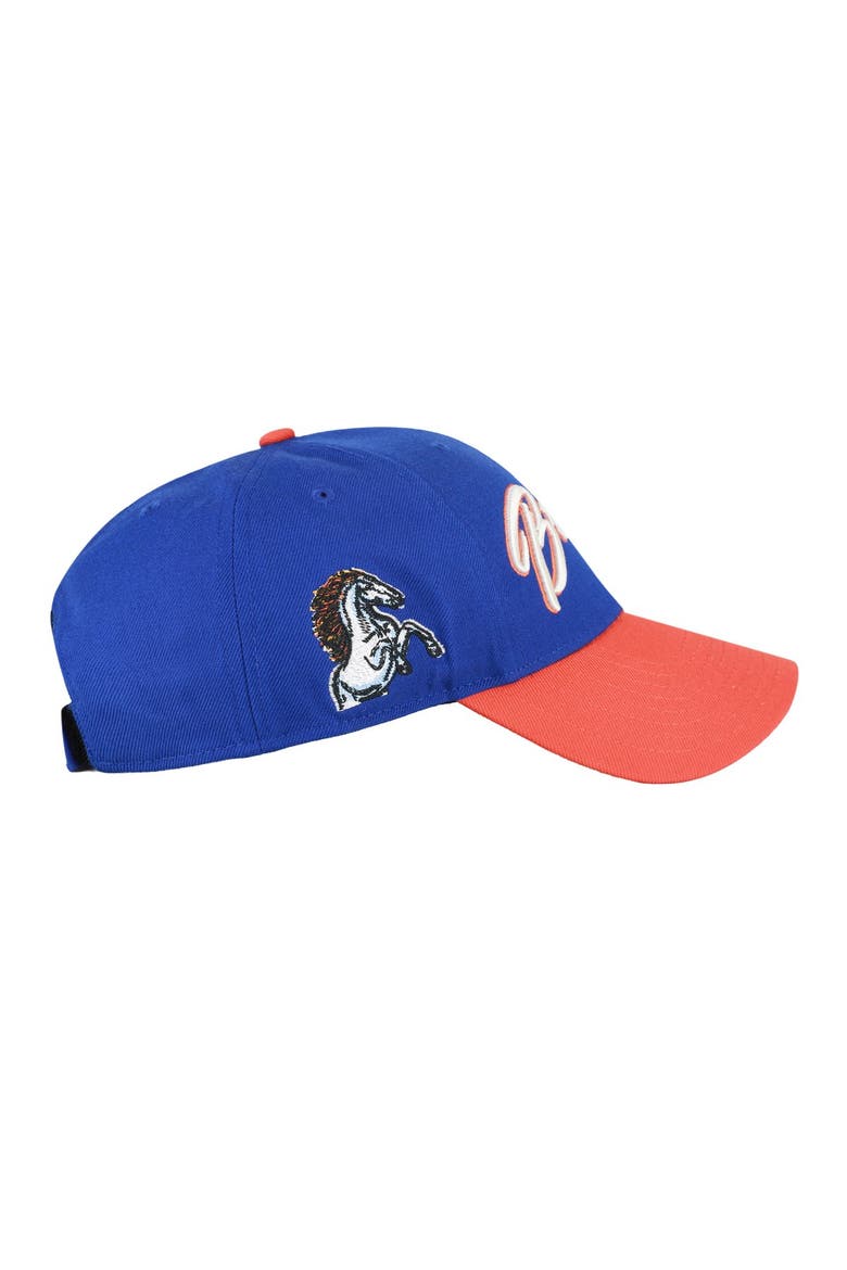 Men's '47  Royal Denver Broncos Throwback MVP Adjustable Hat, Alternate, color, Royal