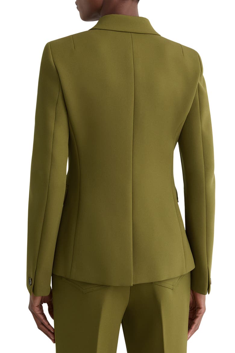 Priya Double Breasted Blazer, Alternate, color, CHARTREUSE GREEN
