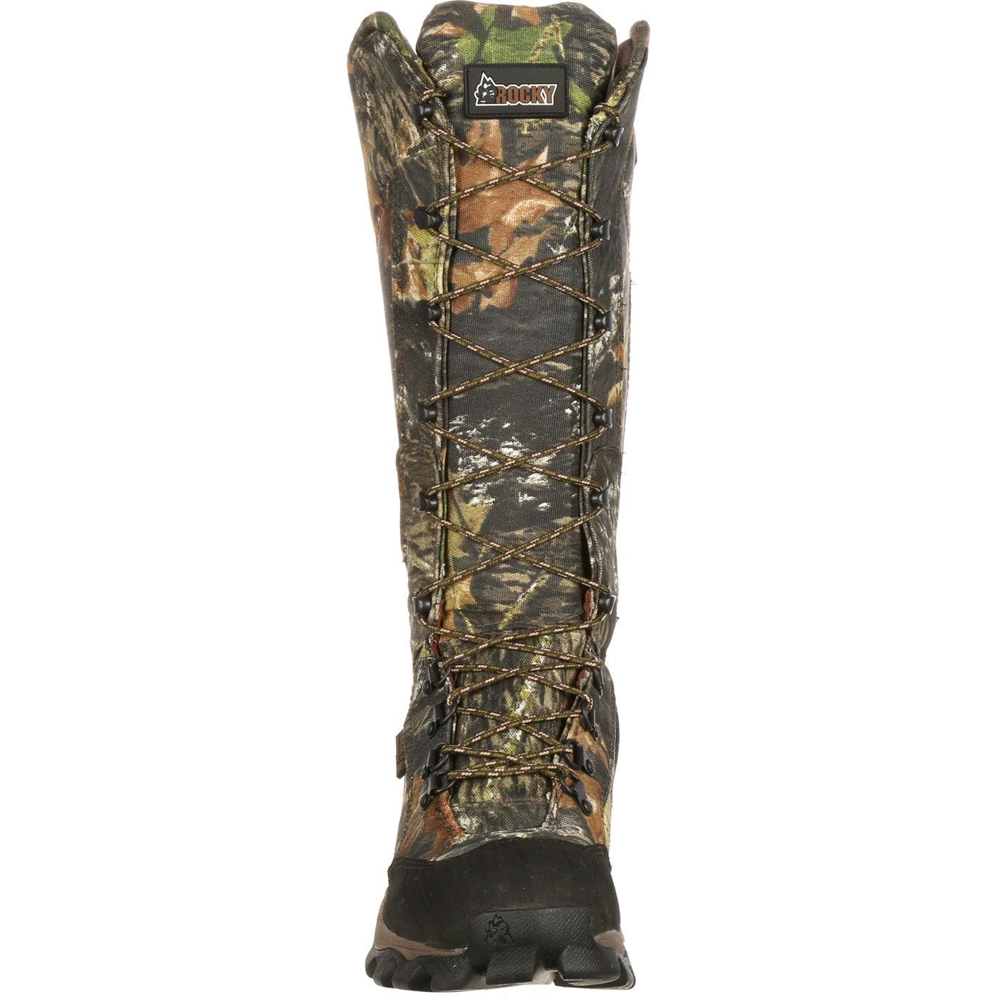 Rocky Waterproof Snake Boot, Alternate, color, Mossy Oak Break Up