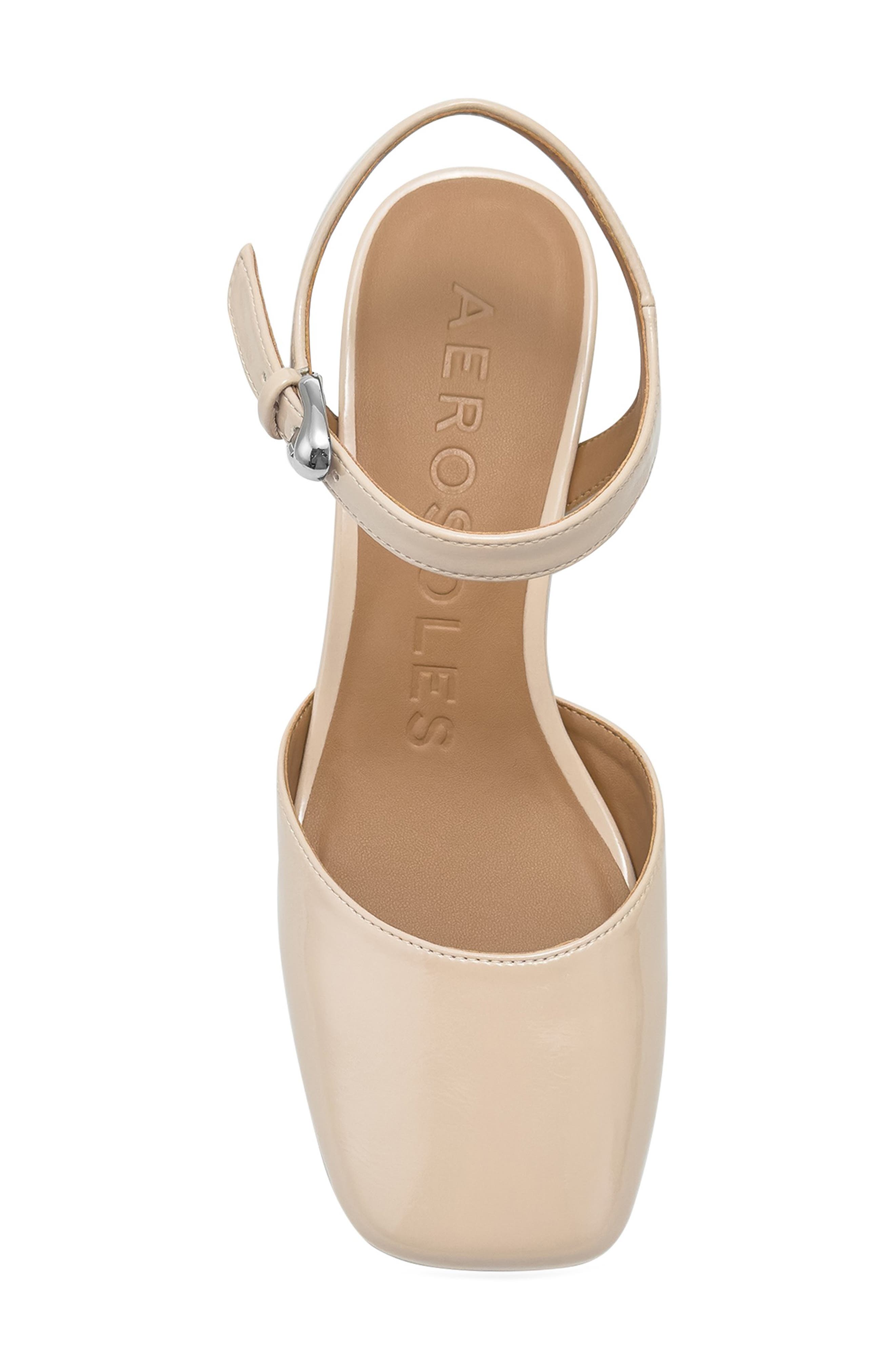 Senna Ankle Strap Platform Pump, Alternate, color, STONE SUEDE