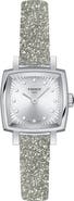 Tissot Loveley Square Diamond Watch with Interchangeable Straps, 20mm