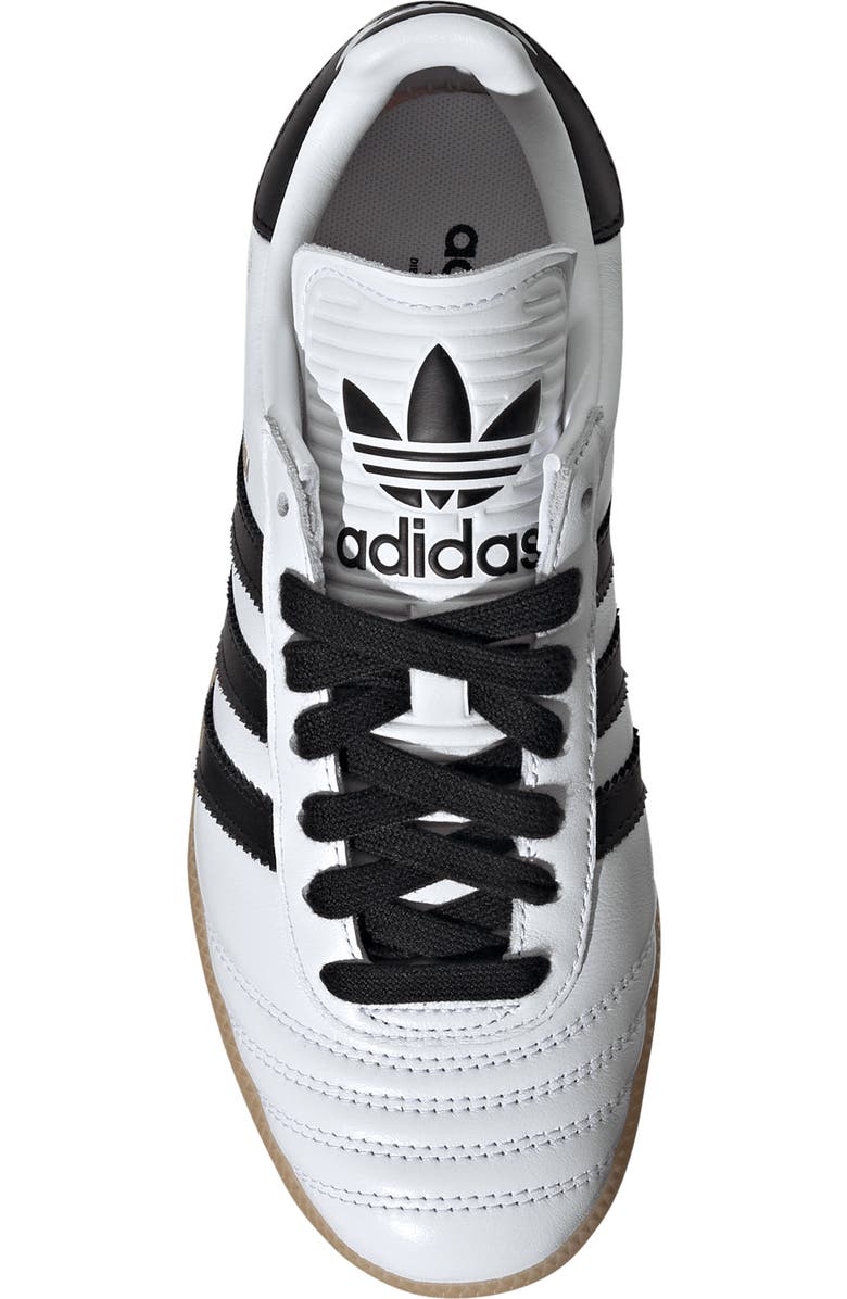 adidas Kids' Samba JP Sneaker, Alternate, color, White/ Black/ Gum