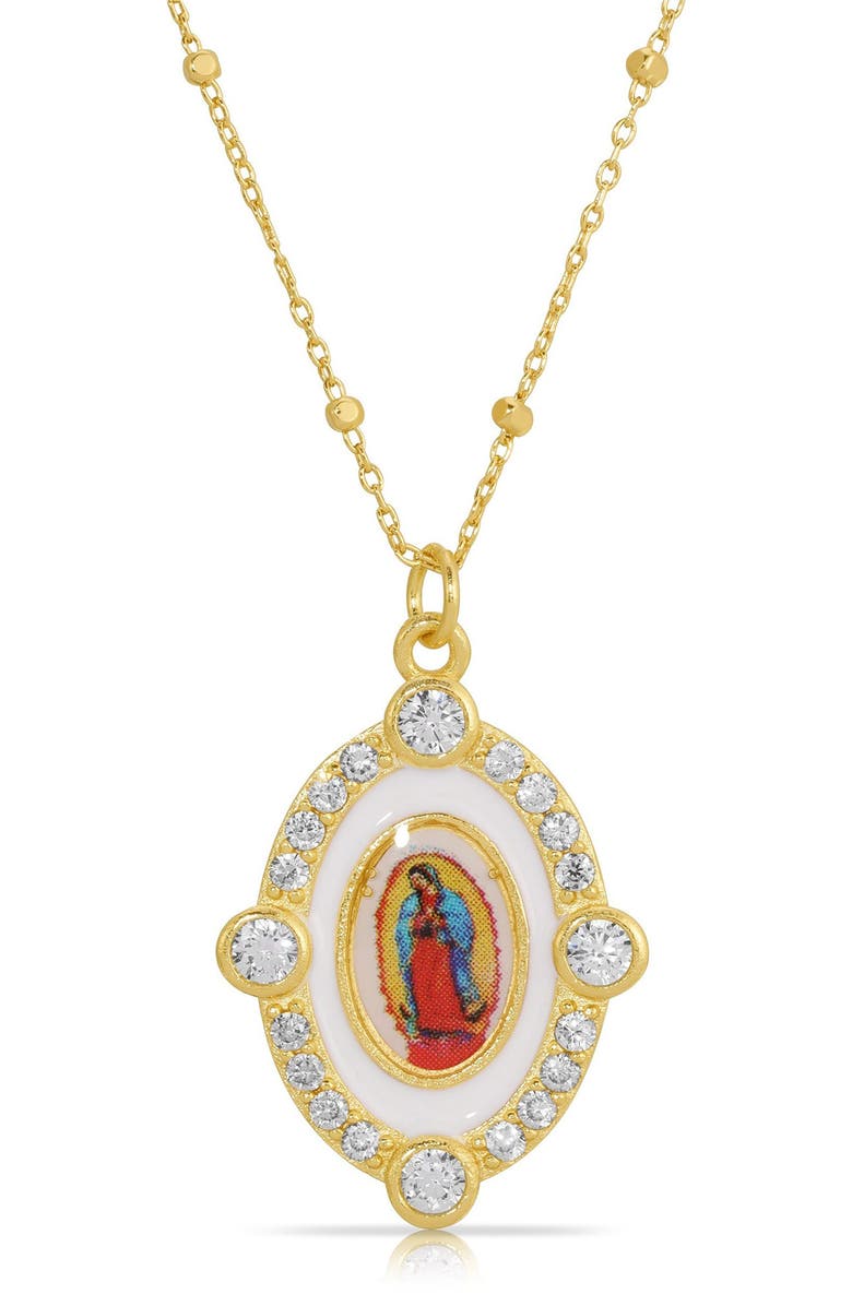 Joy Dravecky Guadalupe Pendant Necklace, Main, color, 