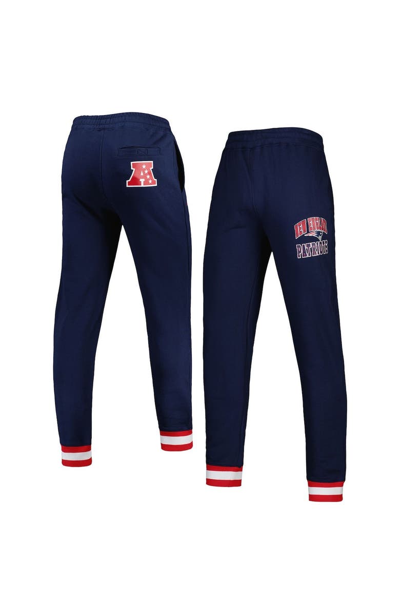 STARTER Men's Starter Navy New England Patriots Blitz Fleece Jogger Pants, Main, color, Navy