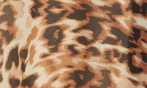 Anne Klein Womens Printed Pleated Sleeve Button Front Top P Xxs Xxl In Animal Print