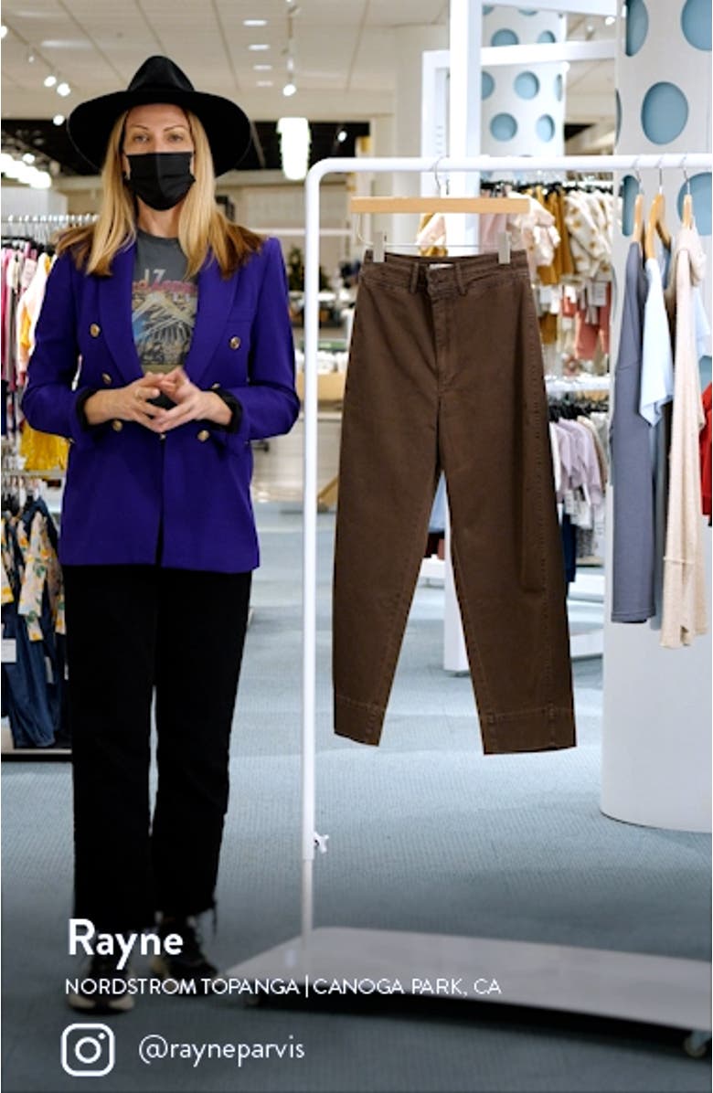 Mari Cotton Barrel Pants, sales video thumbnail