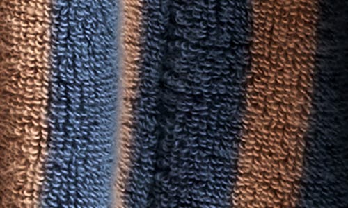 Parachute Stripe Terry Cloth Robe