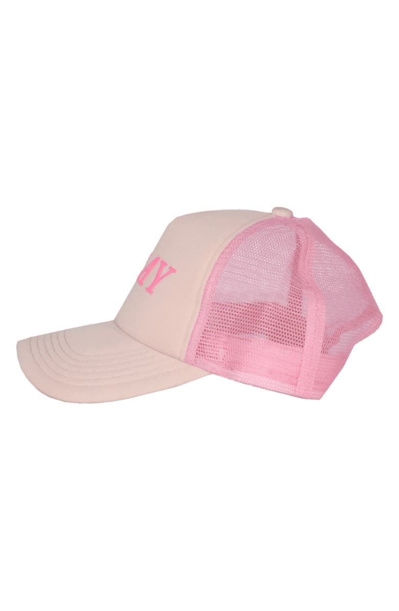 Sunshine Tienda Vacay Trucker Hat, Alternate, color, Pink