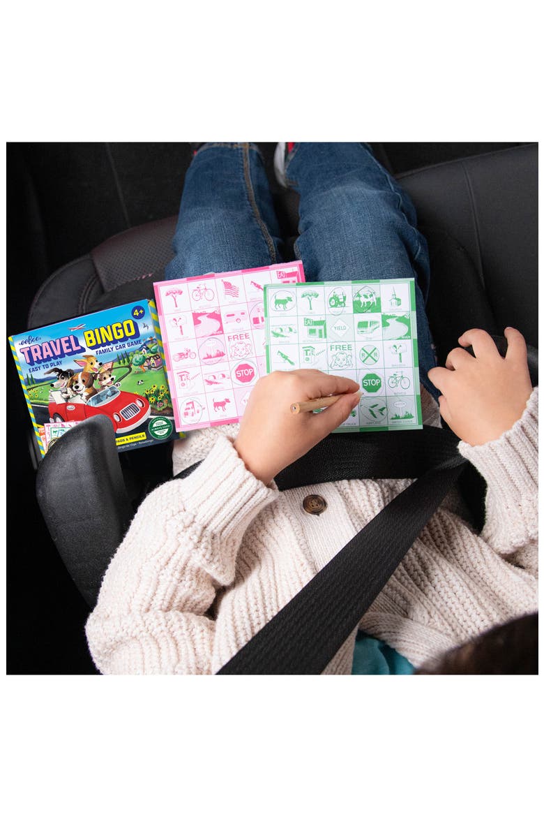 Kids' Travel Bingo Game Set, Alternate, color, MULTI