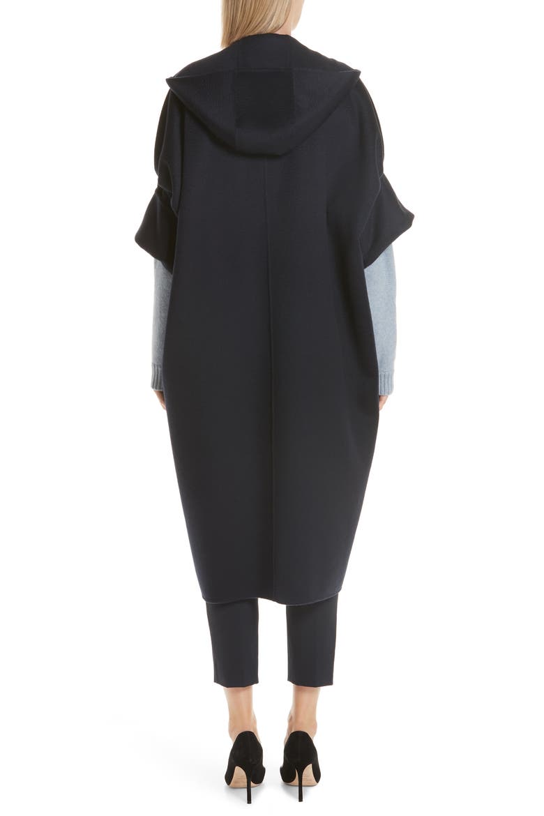 Pelago Double Breasted Cashmere Coat, Alternate, color, ULTRAMARINE