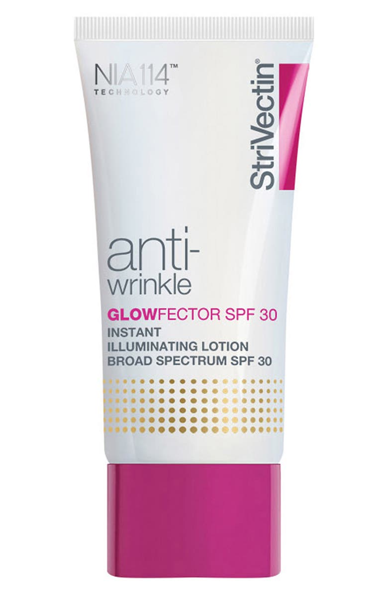 StriVectin<sup>®</sup> GlowFector Instant Illuminating Lotion Broad Spectrum SPF 30, Main, color, 
