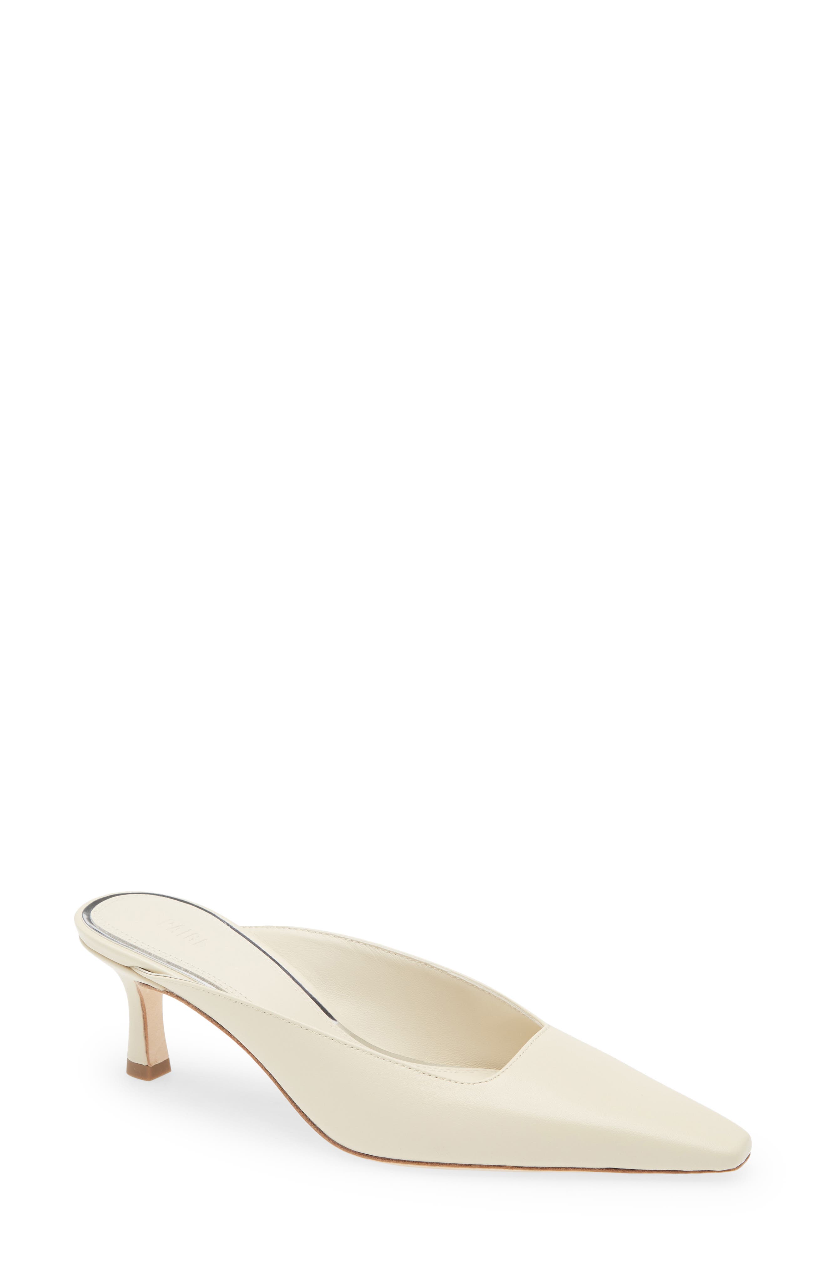 PAIGE Wyatt Kitten Heel Mule