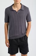 ALEX CRANE Lolo Drop Needle Sweater Polo