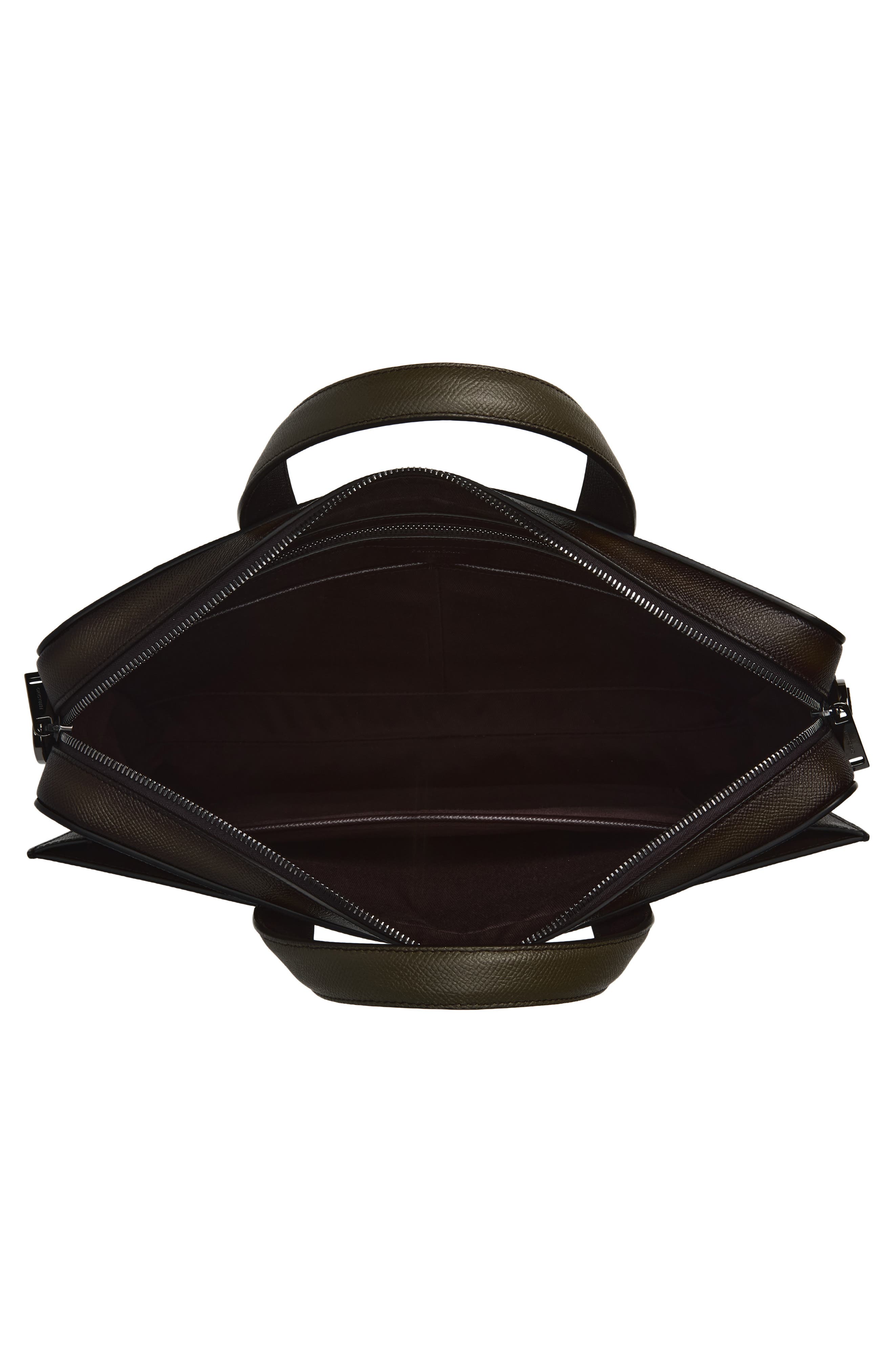 Trading Leather Briefcase, Alternate, color, SPRUZZATURA TESTA DI MORO
