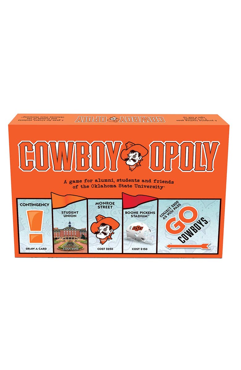 Late for the Sky Oklahoma State University Cowboyopoly, Main, color, Multicolored