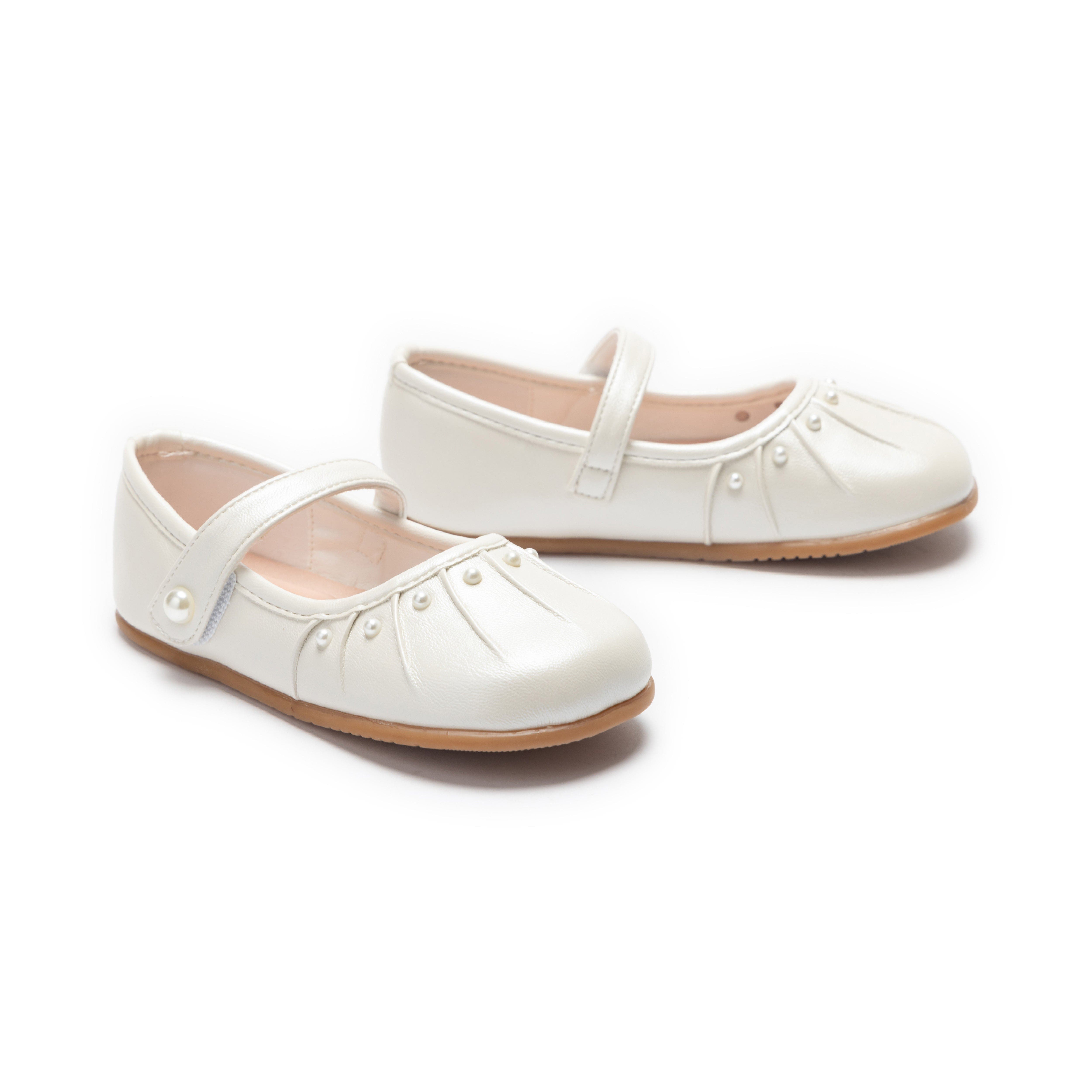 Tulleen Thalia Pearl Shoes, Alternate, color, White