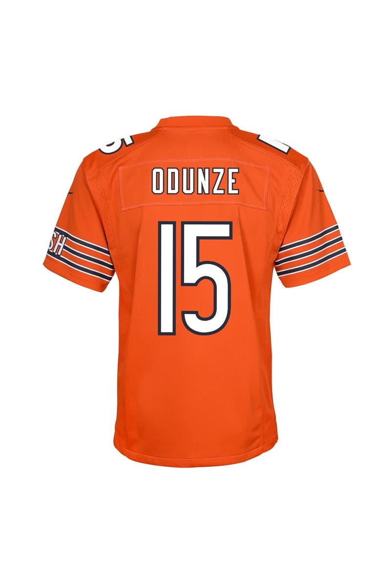Nike Youth Nike Rome Odunze Orange Chicago Bears Alternate Game Jersey, Alternate, color, 