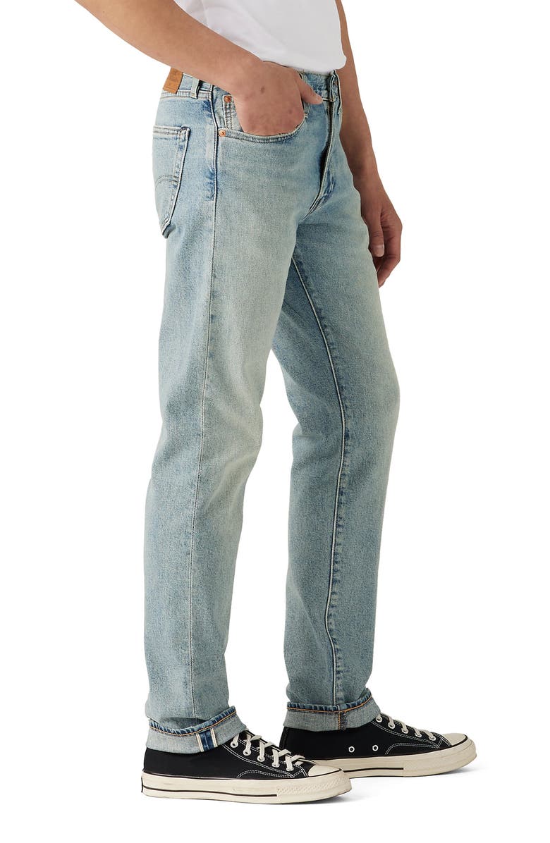 Levi's<sup>®</sup> 511<sup>™</sup> Slim Fit Stretch Selvedge Jeans, Alternate, color, Go With It Selvedge
