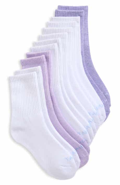 Tahari 6-Pack Ribbed Full Cushion Crew Socks