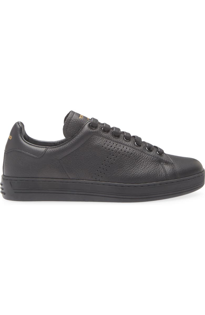 TOM FORD Warwick Sneaker, Alternate, color, Black/ Black