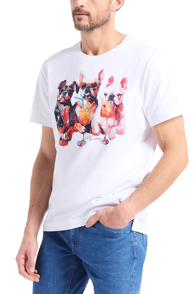 Hair Of the Dog Graphic T-Shirt, Alternate, color, WHITE