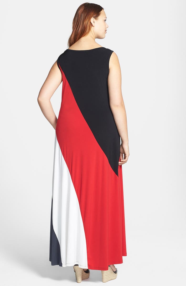 plus size jersey midi dress Women's Oversized A-Line Casual Jersey Knit Dress Black / XLarge