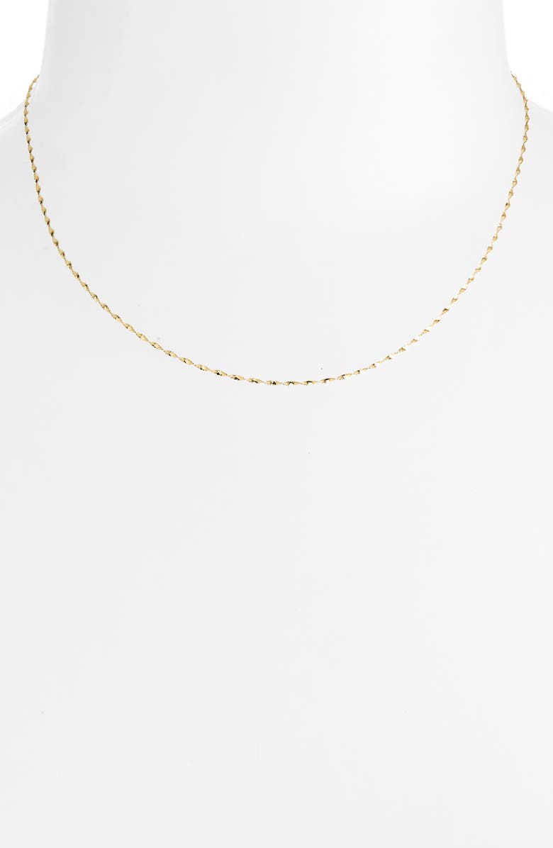 Bony Levy 14K Gold Twisted Chain Necklace, Alternate, color, 