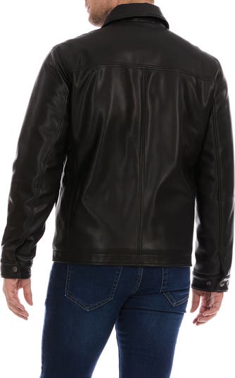 Perry Ellis Classic Leather Jacket | Nordstromrack Perry Ellis Classic Leather Jacket | Nordstromrack