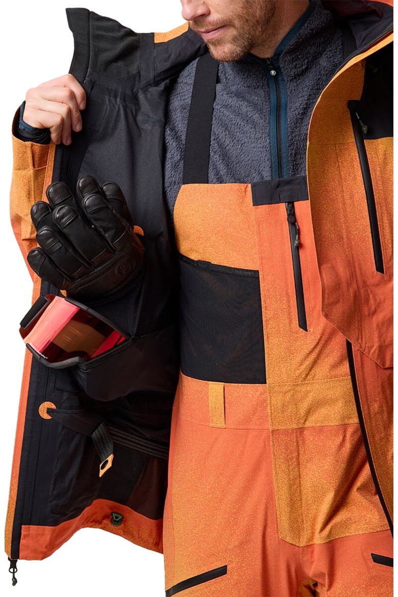 Cottonwoods Lt Xpore 3L Jacket - Men's, Alternate, color, Boundary Orange Ombre/Black