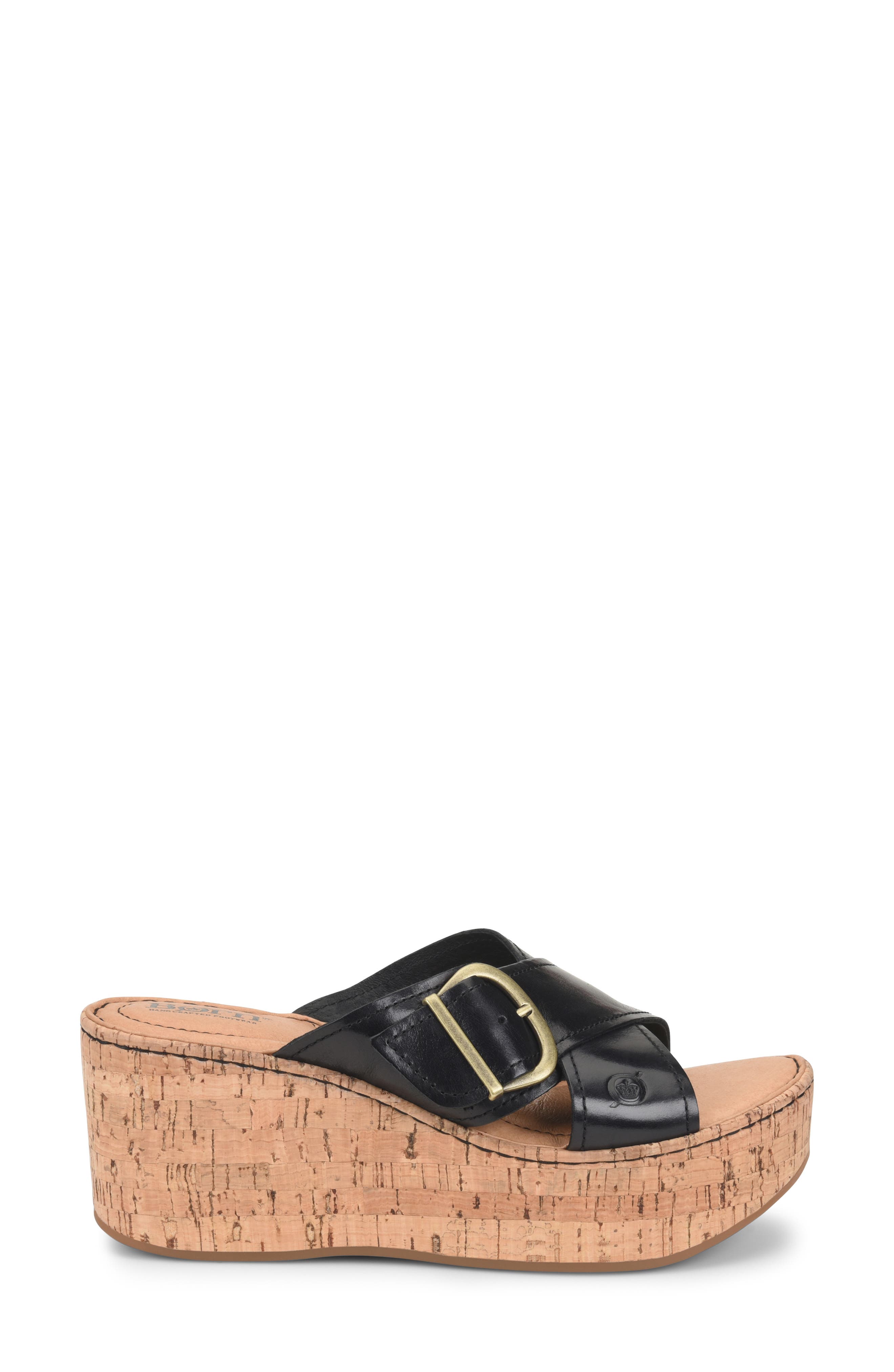 Børn Devona Platform Wedge Sandal, Alternate, color, 