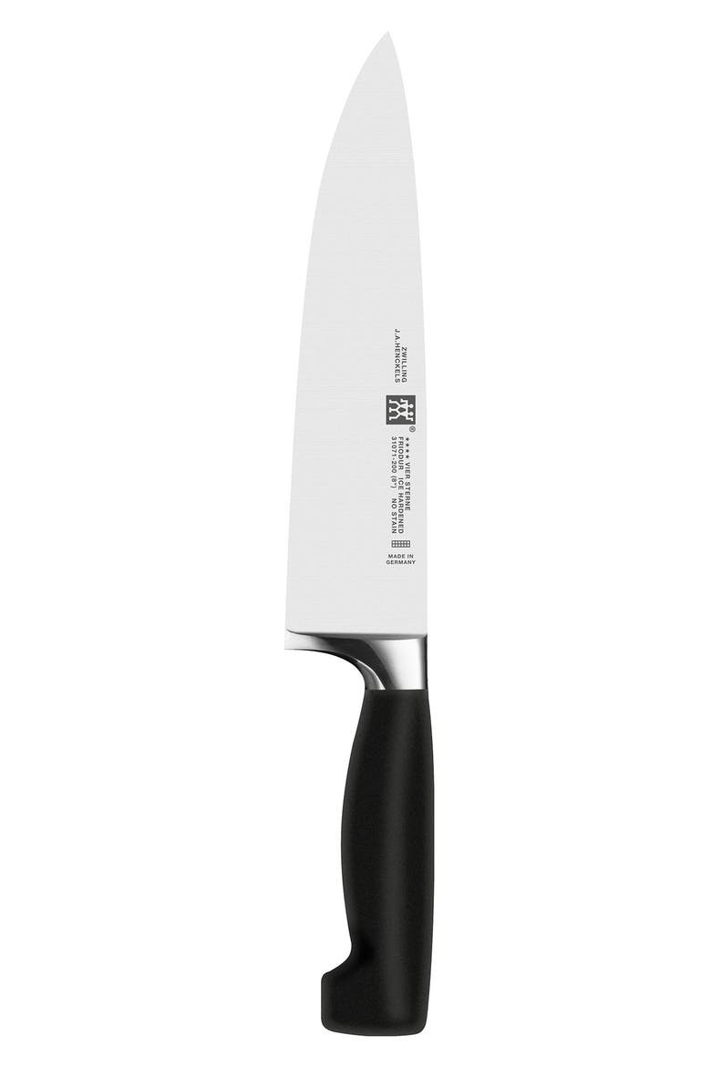 J.A. HENCKELS Four Star 8-Piece Knife Block Set, Alternate, color, STAINLESS STEEL