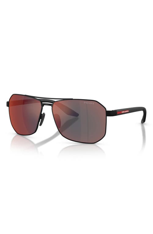 Prada Full Frame Sunglasses In Gray