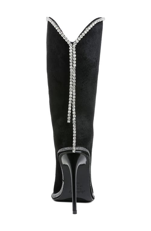 London Rag Ashipa Western Boot In Black
