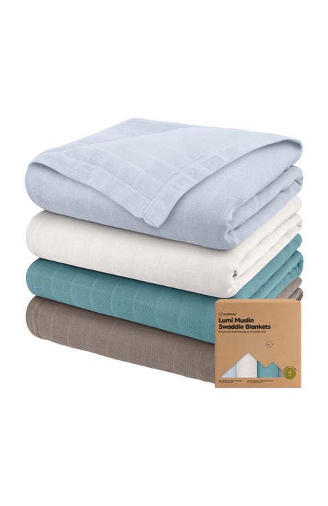 Lumi Muslin Swaddle Blankets