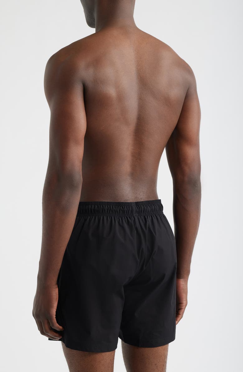 BOSS Shark Swim Trunks, Alternate, color, Black