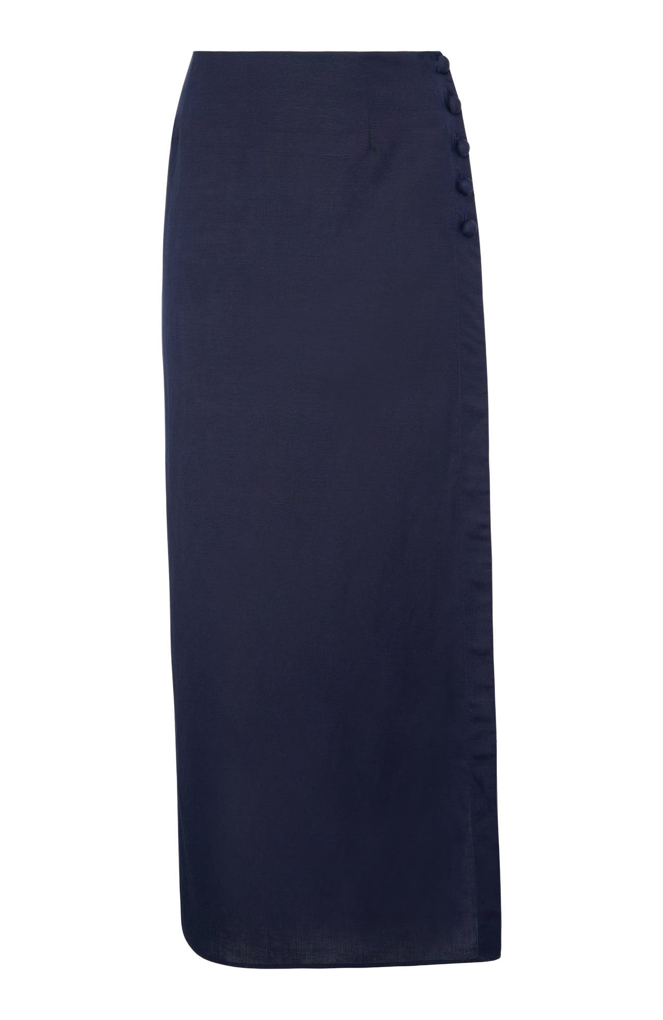 High Slit Maxi Skirt - image 2