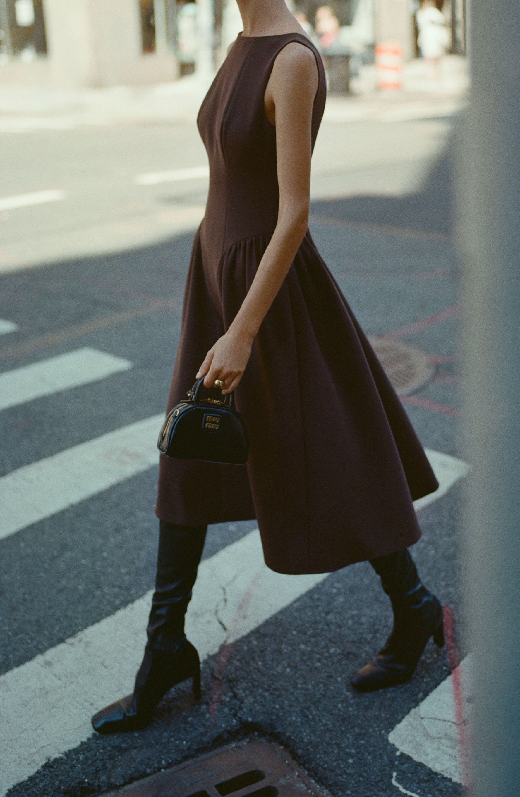 Reformation Claudette Knee High Boot, Alternate, color, 