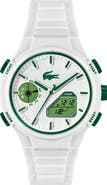 Lacoste LC33 Silicone Strap Watch, 45mm