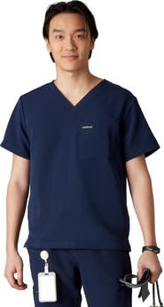 Members Only Brighton 3-Pocket Scrub Top
