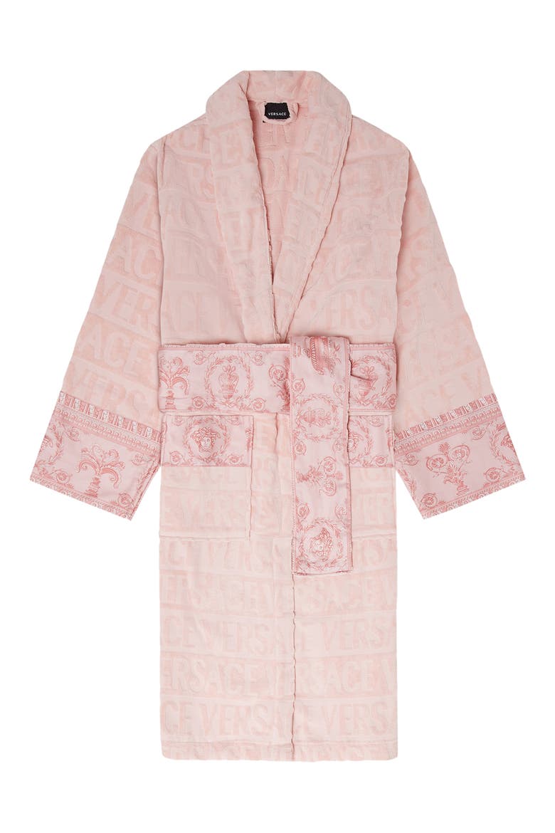 Barocco Terry Robe, Main, color, PINK PINK