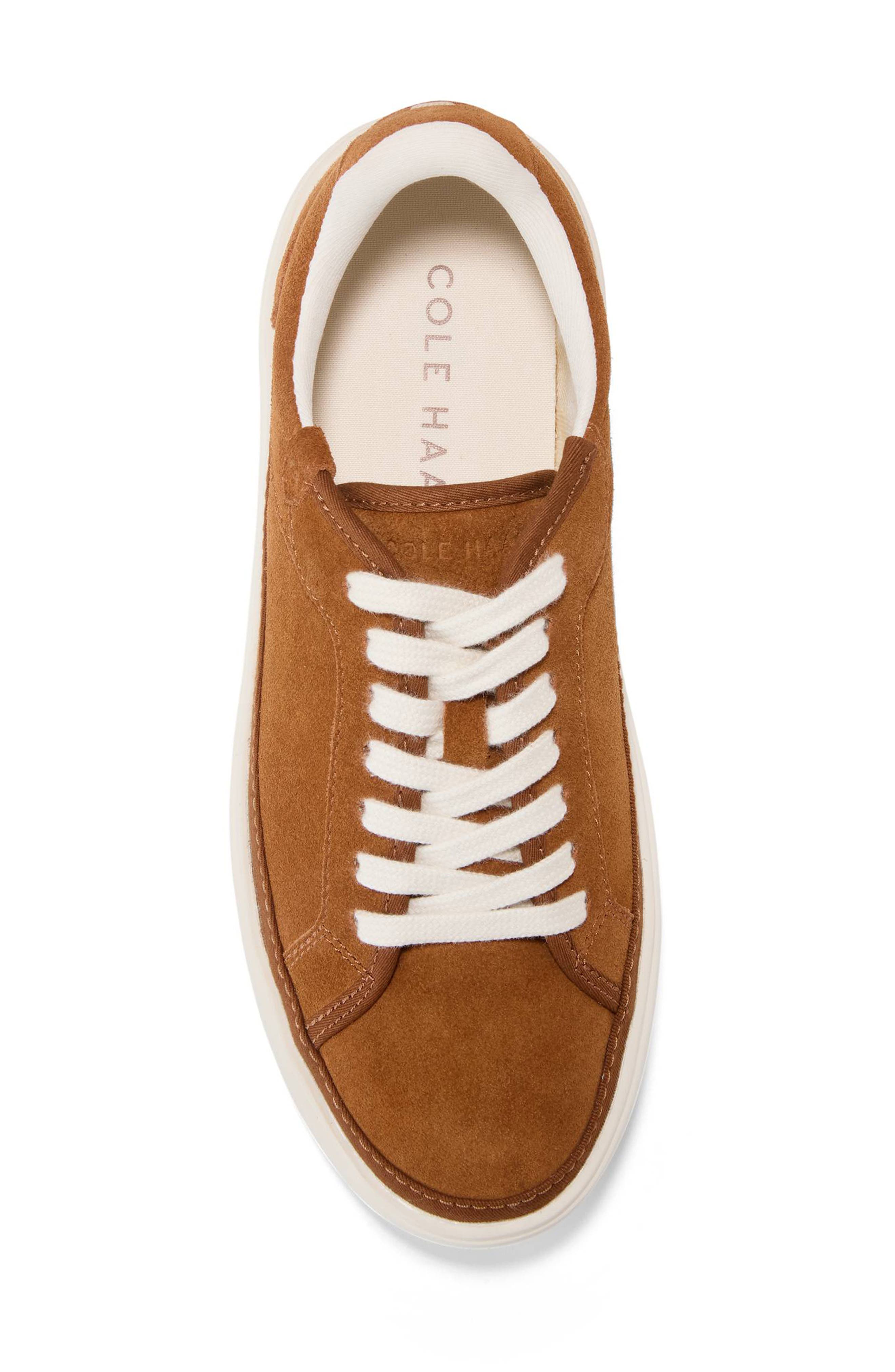 Grand Crosscourt Rydell Sneaker, Alternate, color, TOBACCO SUEDE