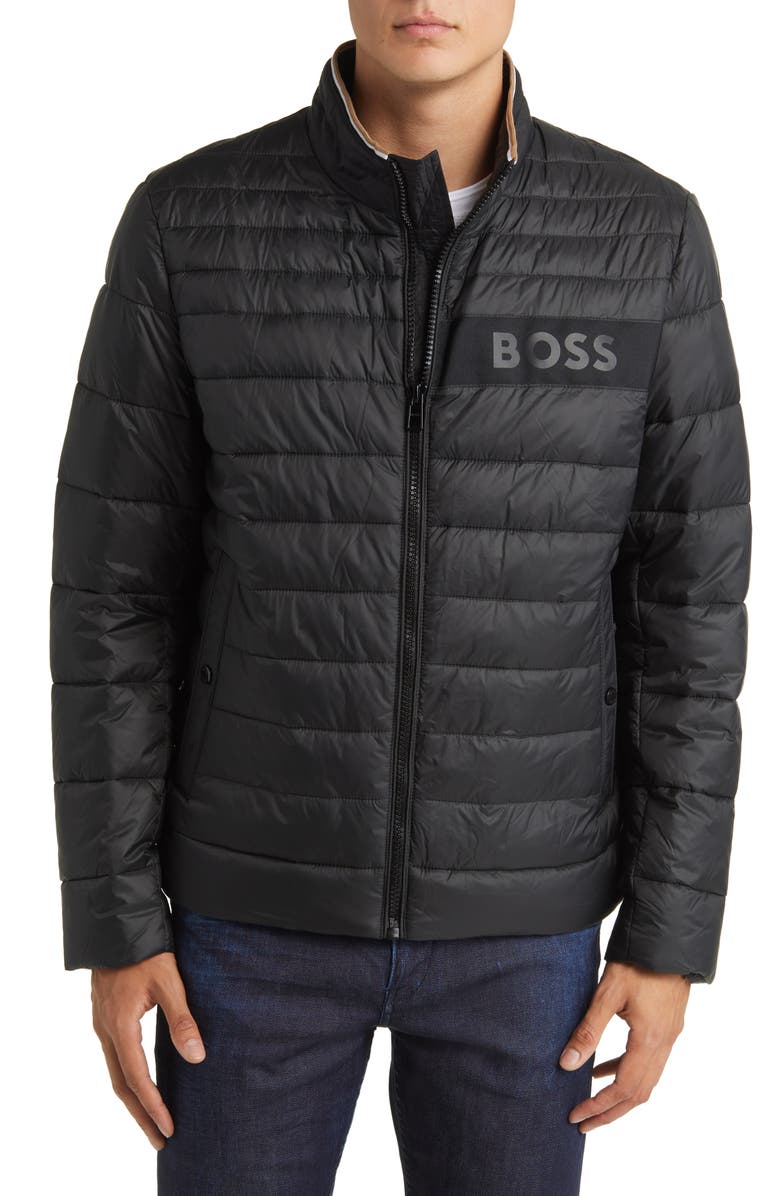 BOSS Darolus Quilted Puffer Jacket, Alternate, color, 