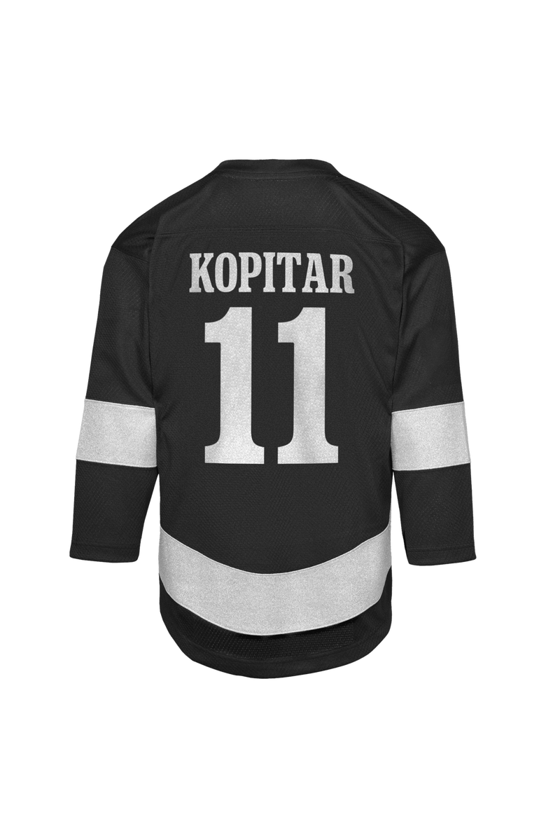 Outerstuff Youth Anze Kopitar Black Los Angeles Kings Alternate Replica Jersey, Alternate, color, Black