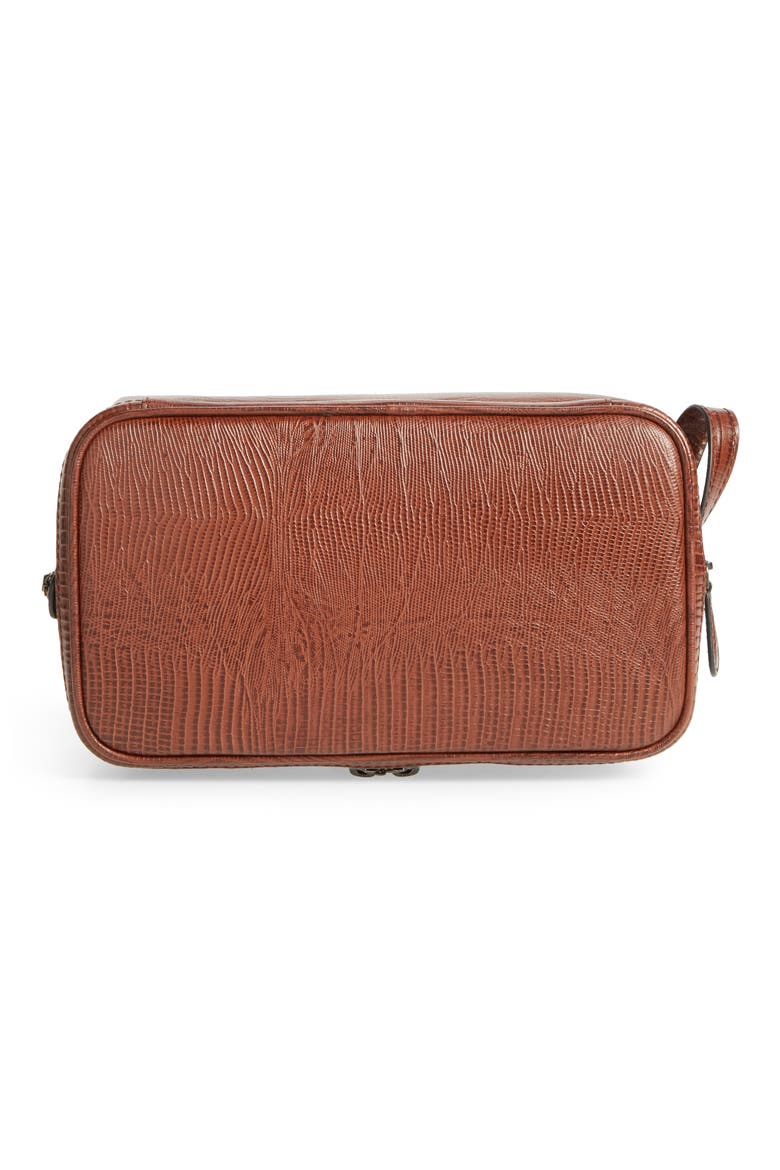 Chocks Leather Dopp Kit, Alternate, color, TAN