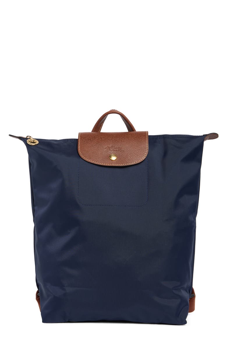 LONGCHAMP リュック　バックパック　ネイビー Longchamp Medium Le Pliage Backpack (Women) | Nordstrom